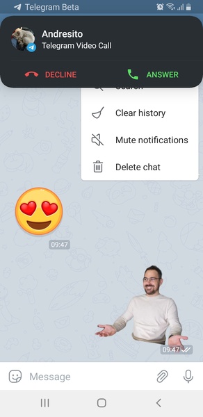 Telegram Beta Captura de tela 0