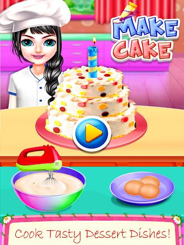 Real Cake Making Bake Decorate स्क्रीनशॉट 0