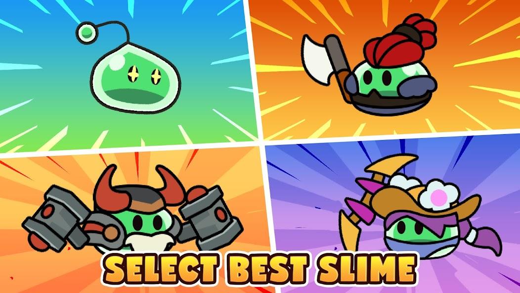 Slime Battle: Idle RPG Games Mod 螢幕截圖 0