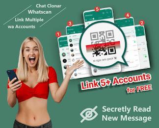 Chat Cloner Whatscan QR Lite Tangkapan skrin 0