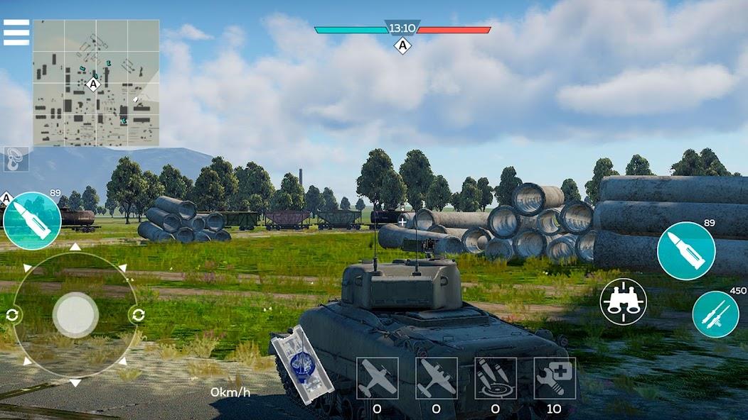 War Thunder Mobile Mod 스크린샷 1