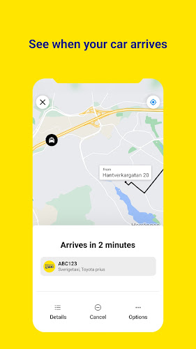 Sverigetaxi Ekran Görüntüsü 2