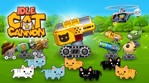 Idle Cat Cannon Tangkapan skrin 1