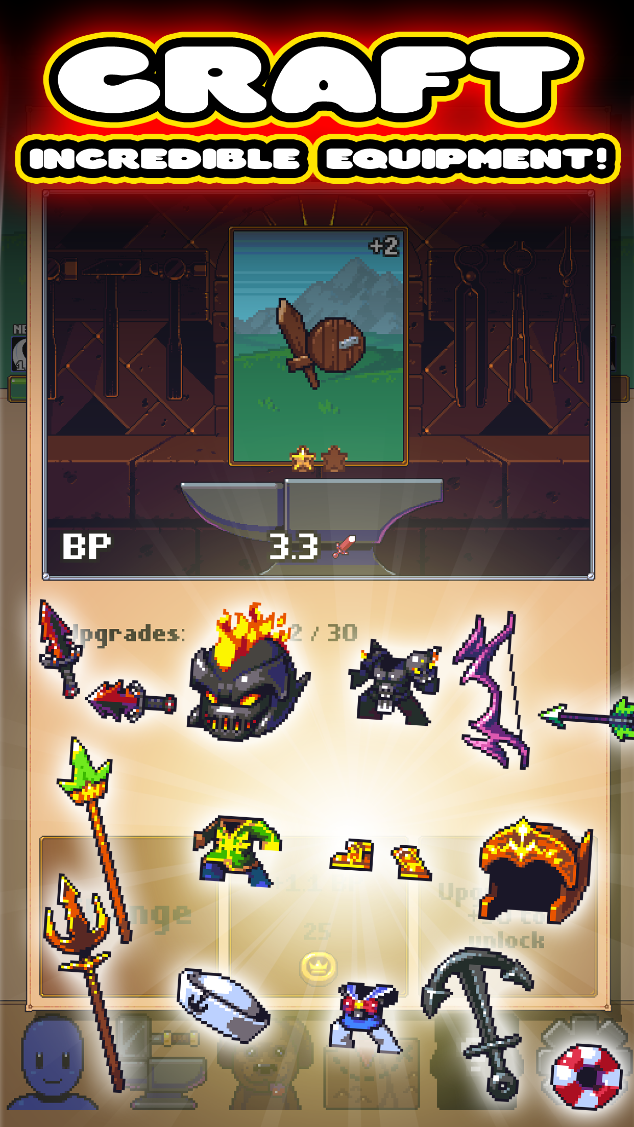 Schermata Idle Grindia: Dungeon Quest 2