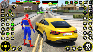 Spider Robot Hero Car Games Captura de tela 0