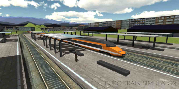 Euro Train Simulator 2 Captura de tela 2