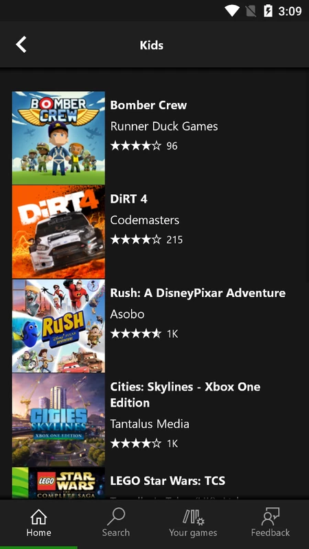 Schermata Xbox Cloud Gaming 1