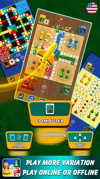 Ludo: Dice Board Games Capture d'écran 1