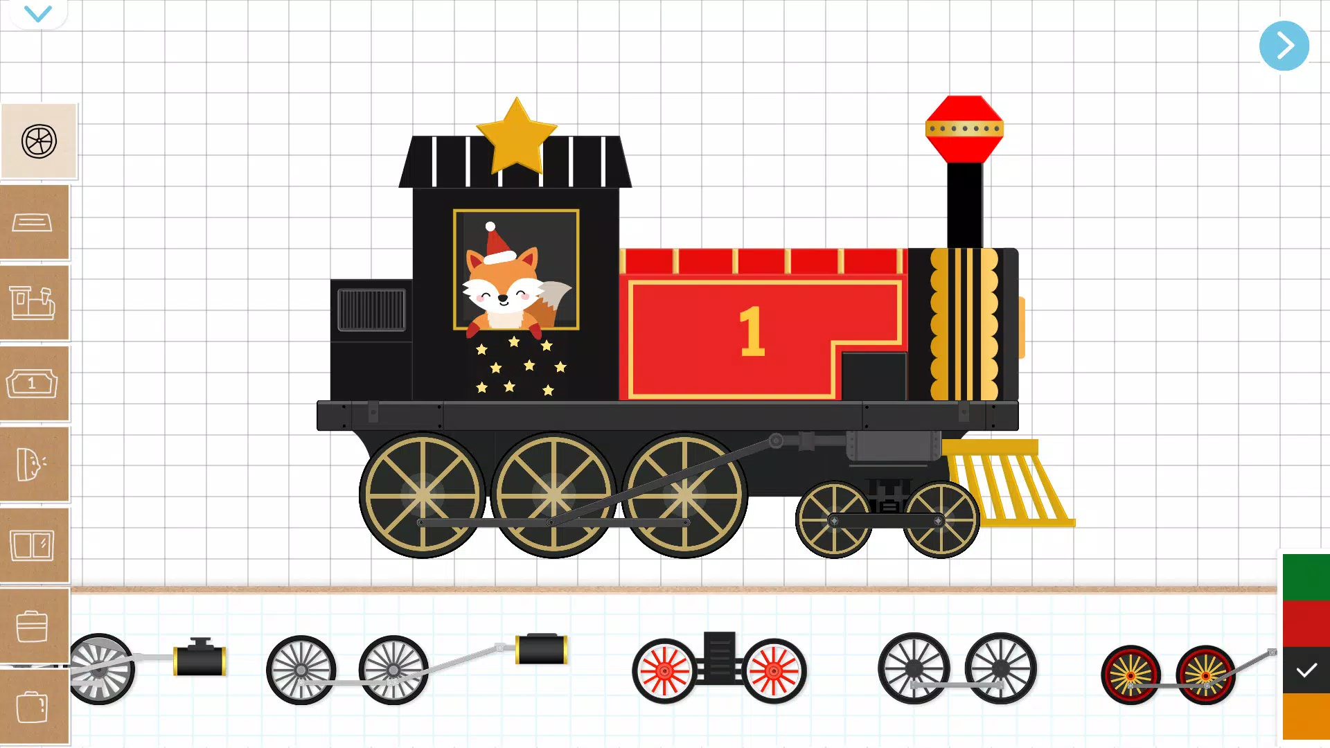 Christmas Train Game For Kids 螢幕截圖 2