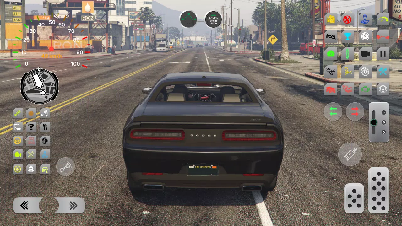 Dodge Demon Hellcat Simulator Ảnh chụp màn hình 1