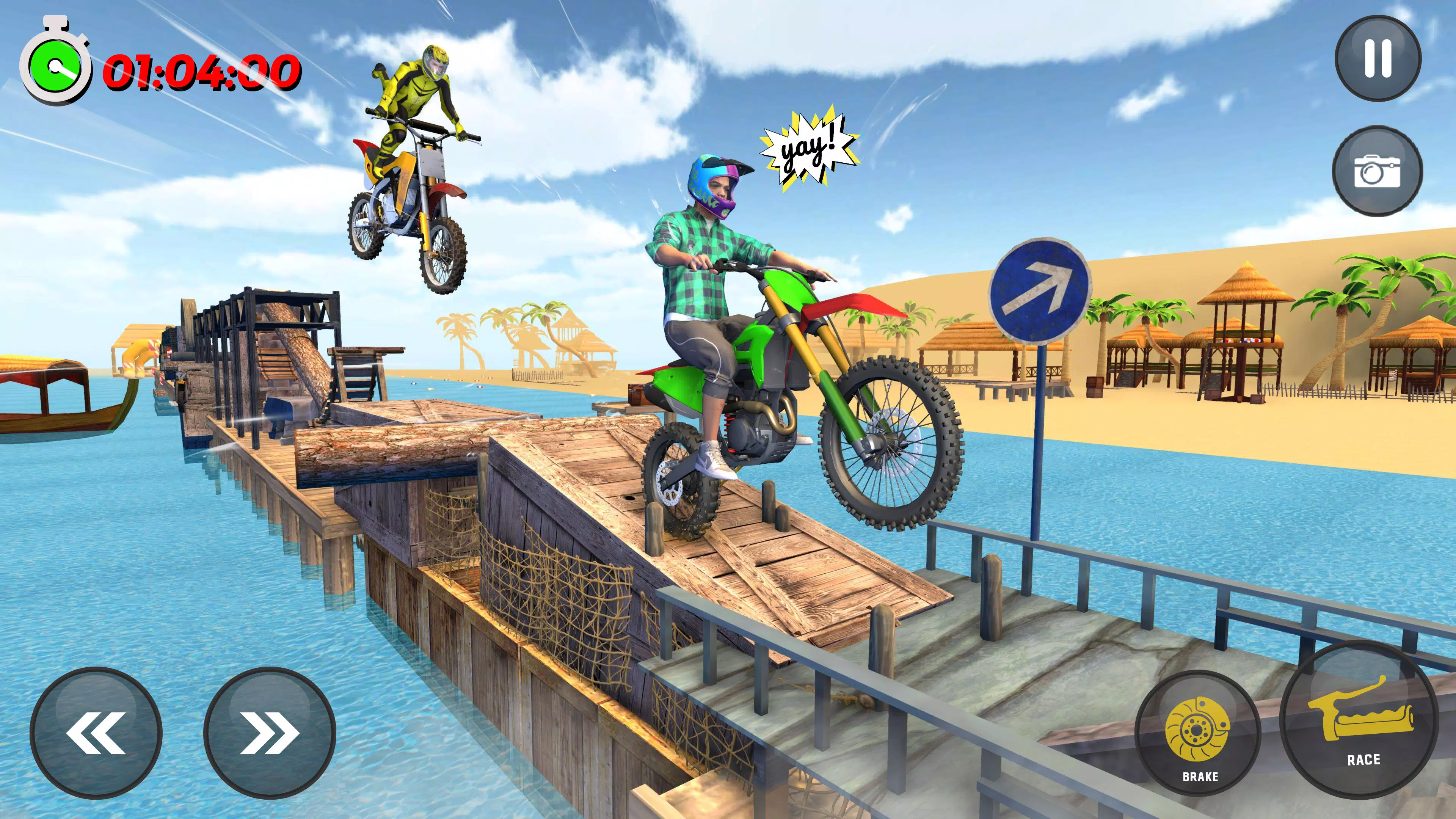 Real Moto Bike Games Racing 3d Ekran Görüntüsü 1