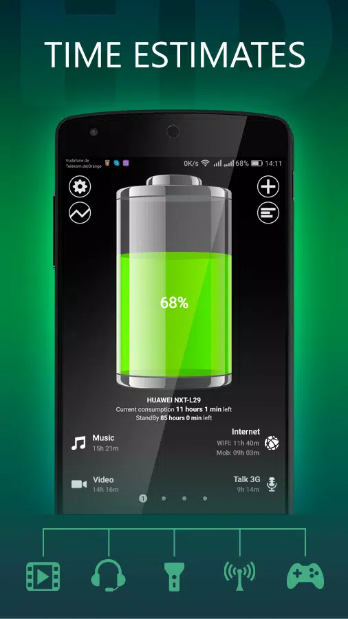 Battery HD স্ক্রিনশট 1