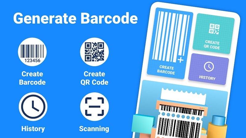 Barcode Generator & Scanner 螢幕截圖 0