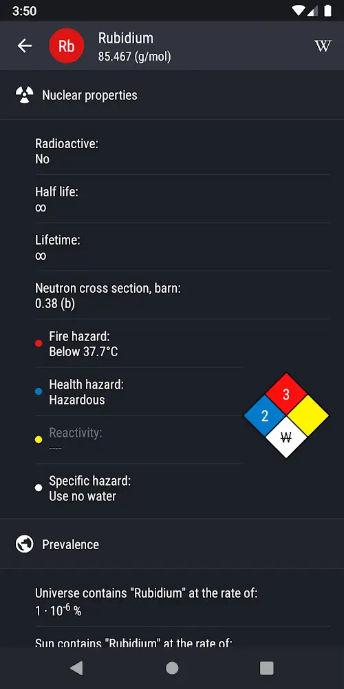 Periodic Table 2023 PRO ภาพหน้าจอ 2