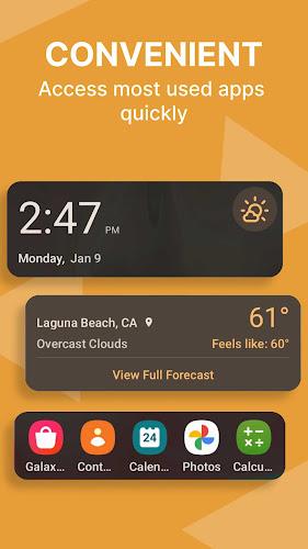 Easy Homescreen ဖန်သားပြင်ဓာတ်ပုံ 1