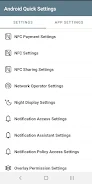 Android Quick Settings Скриншот 3