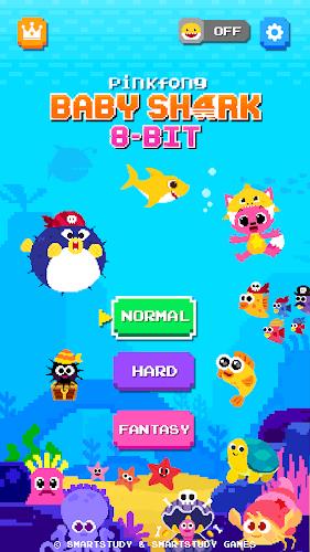 Baby Shark 8BIT : Finding Frie ภาพหน้าจอ 0