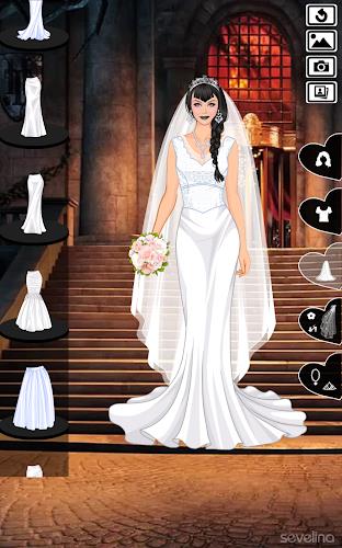 Sweet Vampire Wedding dress up スクリーンショット 1