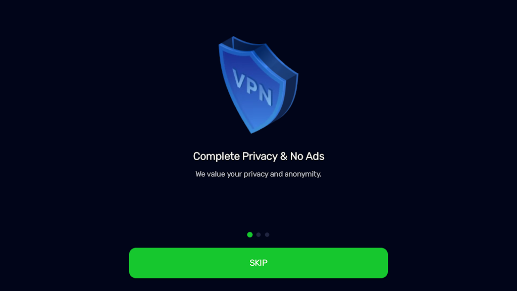 Schermata Trickbyte VPN 2