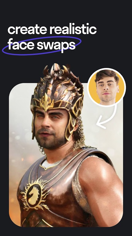 Reface: Face swap videos/fotos Captura de pantalla 0