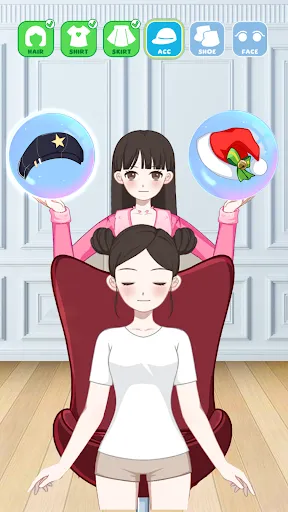 Left or right: Magic Dress up 螢幕截圖 1
