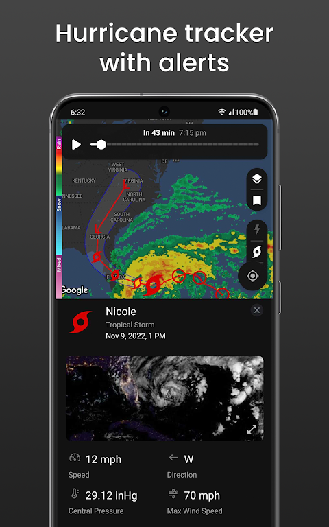 Clime: NOAA Weather Radar Live应用截图第1张