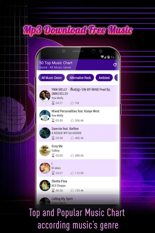 Juice Mp3 - Free Music Download Tangkapan skrin 1