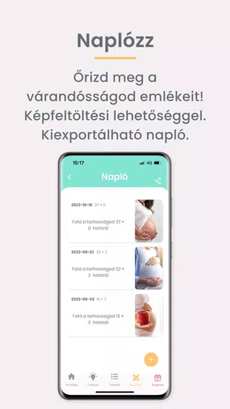 PregHello – terhességi app Screenshot 2