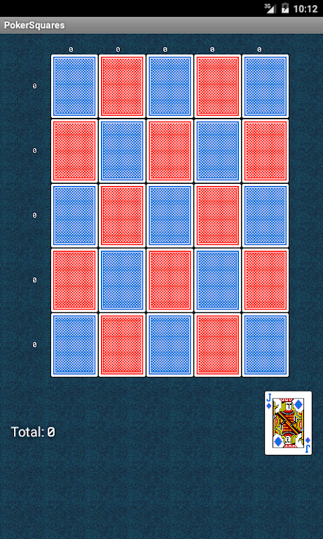 Poker Squares 螢幕截圖 2