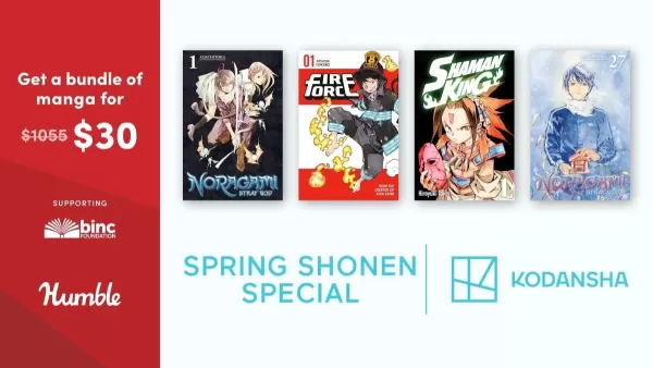 Humble Bundle onthult Spring Shonen Manga Deal: 96 volumes voor $ 30