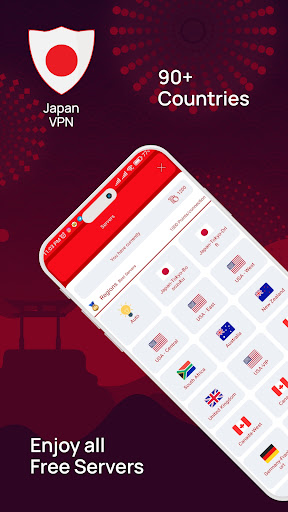 Japan VPN Get Japanese IP ဖန်သားပြင်ဓာတ်ပုံ 2