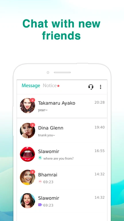 Peppermint Pro -VideoChat, LiveChat Screenshot 1