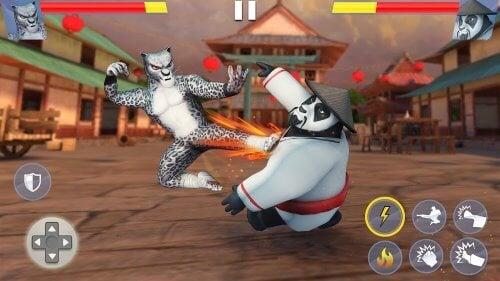 Kung Fu Animal: Fighting Games 螢幕截圖 2