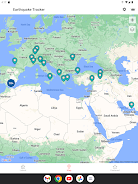 Schermata Earthquake App - Tracker, Map 2