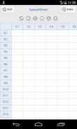 Simple Spreadsheet Schermafbeelding 0