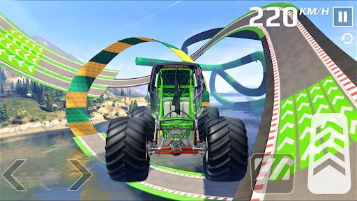 Monster Truck Mega Ramp Stunt 螢幕截圖 2