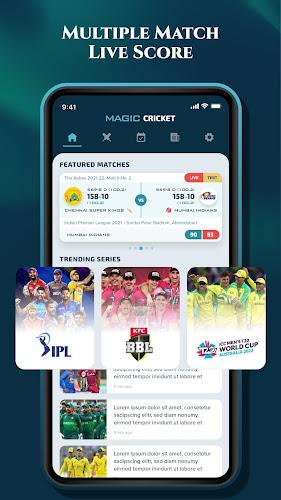 Magic Cricket Live Line - Exch Captura de tela 0