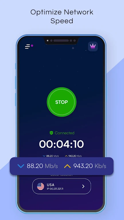 Pronto VPN : Fast & Secure VPN ภาพหน้าจอ 0