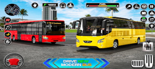 City Bus Driver - Bus Games 3D 螢幕截圖 1