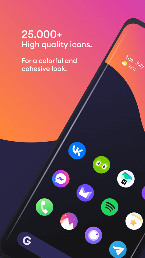 Australis - Icon Pack Mod 螢幕截圖 0