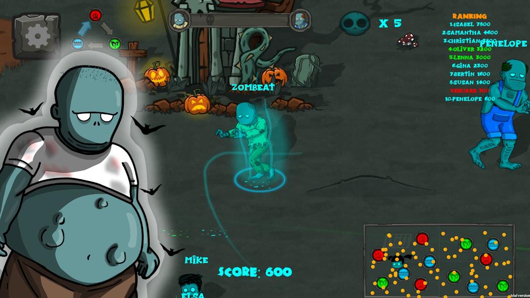 Zombeat.io - io games zombies Mod Schermafbeelding 2