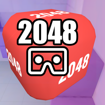 2048 3D CardBoard Game Schermafbeelding 0