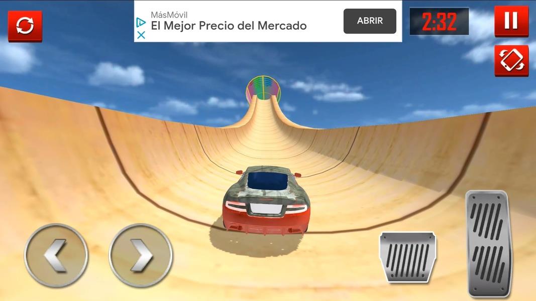 Mega Ramp Car Stunts Racing Captura de tela 2