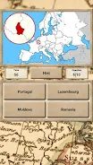 Europe Geography - Quiz Game ภาพหน้าจอ 1