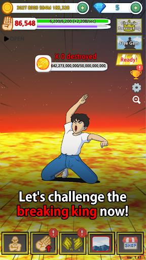 Tap Tap Breaking: Break Everything Clicker Game Ảnh chụp màn hình 1