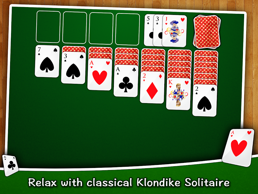 Solitaire FRVR - Big Cards Classic Klondike Game应用截图第3张