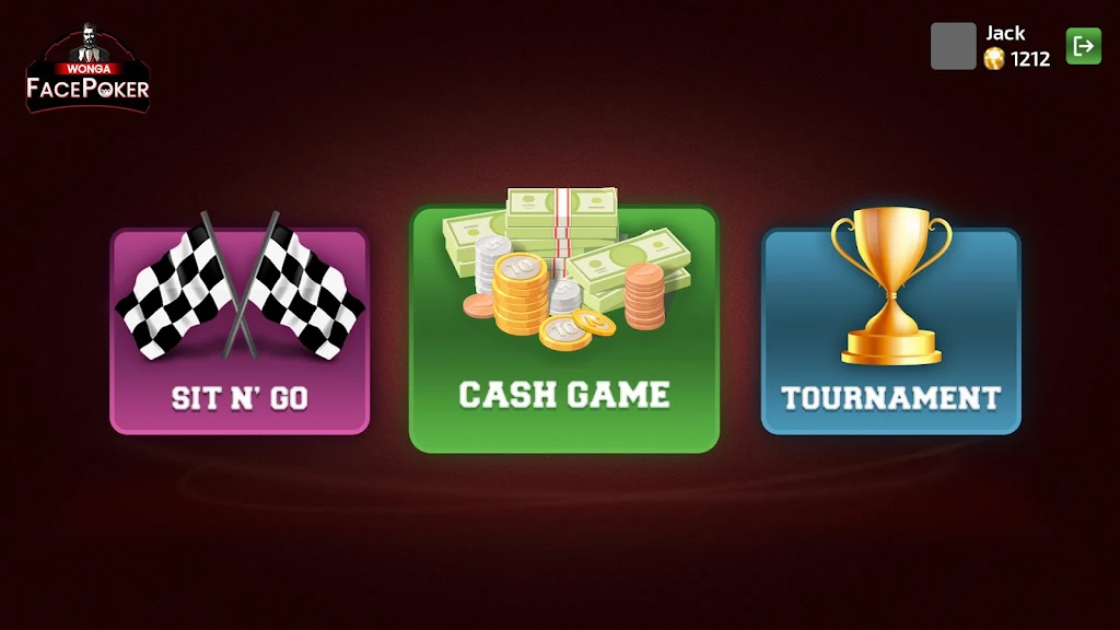 Wonga Face Poker Скриншот 1