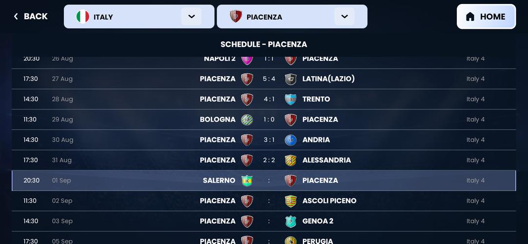 City Football Manager (soccer) 螢幕截圖 3