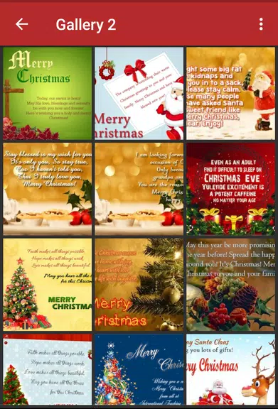 Merry Christmas Wishes 螢幕截圖 1
