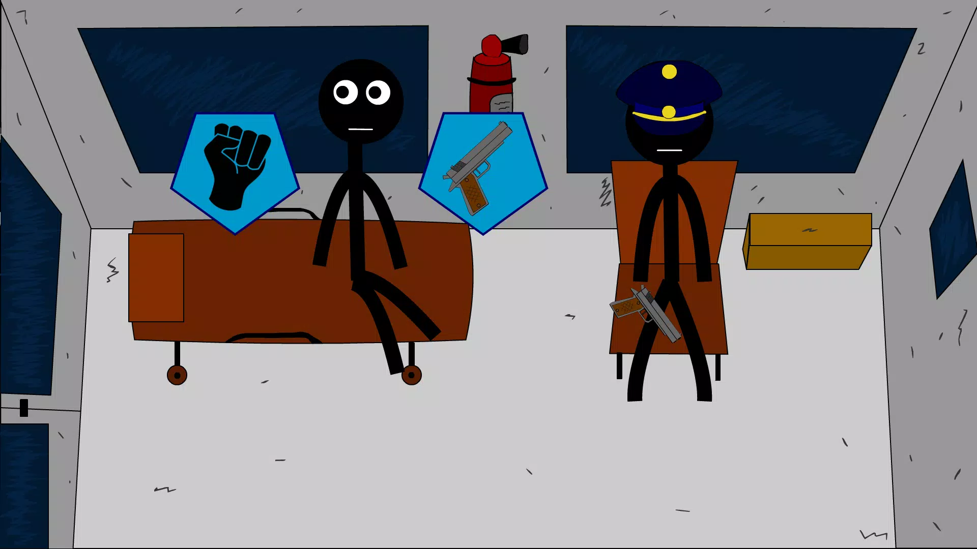 Stickman Jailbreak 2，Dumb ways Captura de pantalla 2